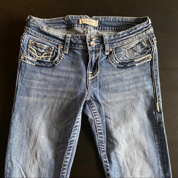 Vigoss blingy med/light wash jeans - Picture 4 of 4